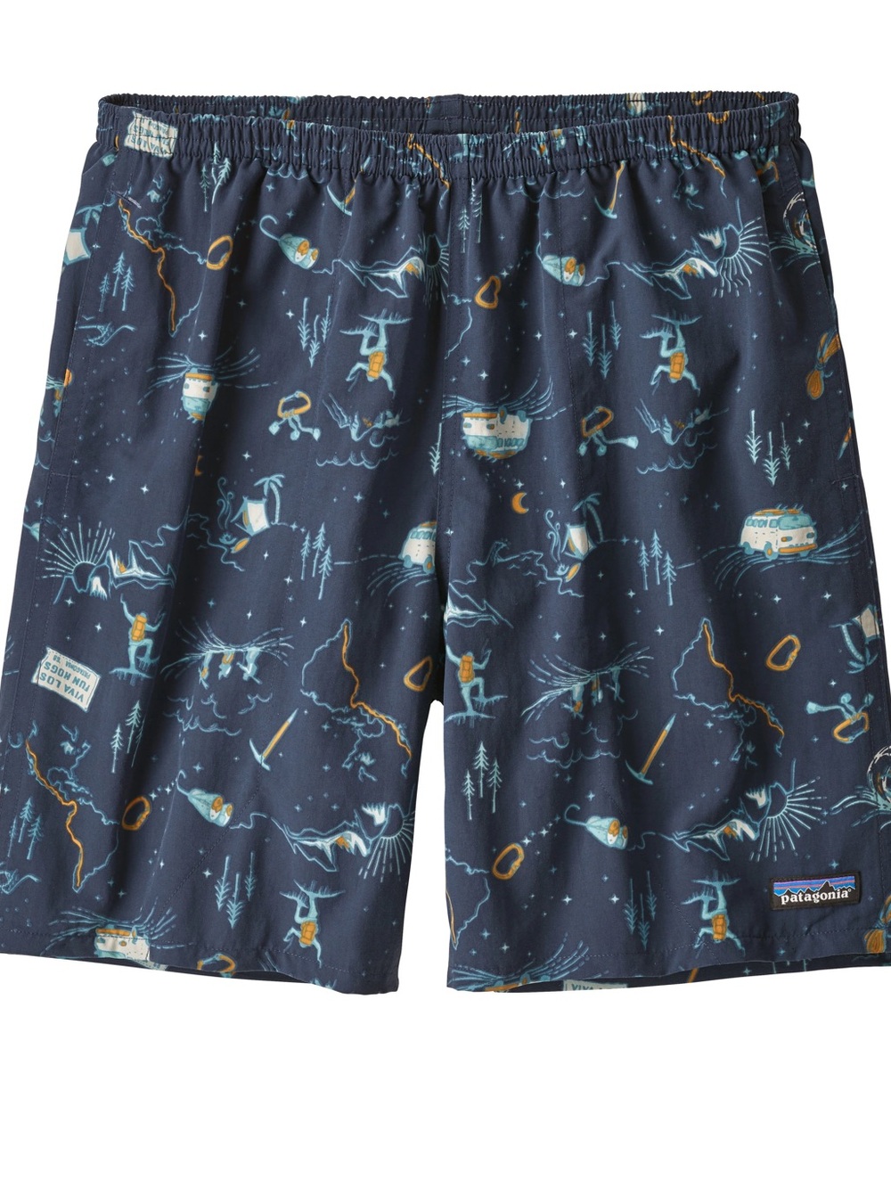 Patagonia • Baggies Fun Hogs Stone Blue Swim Shorts